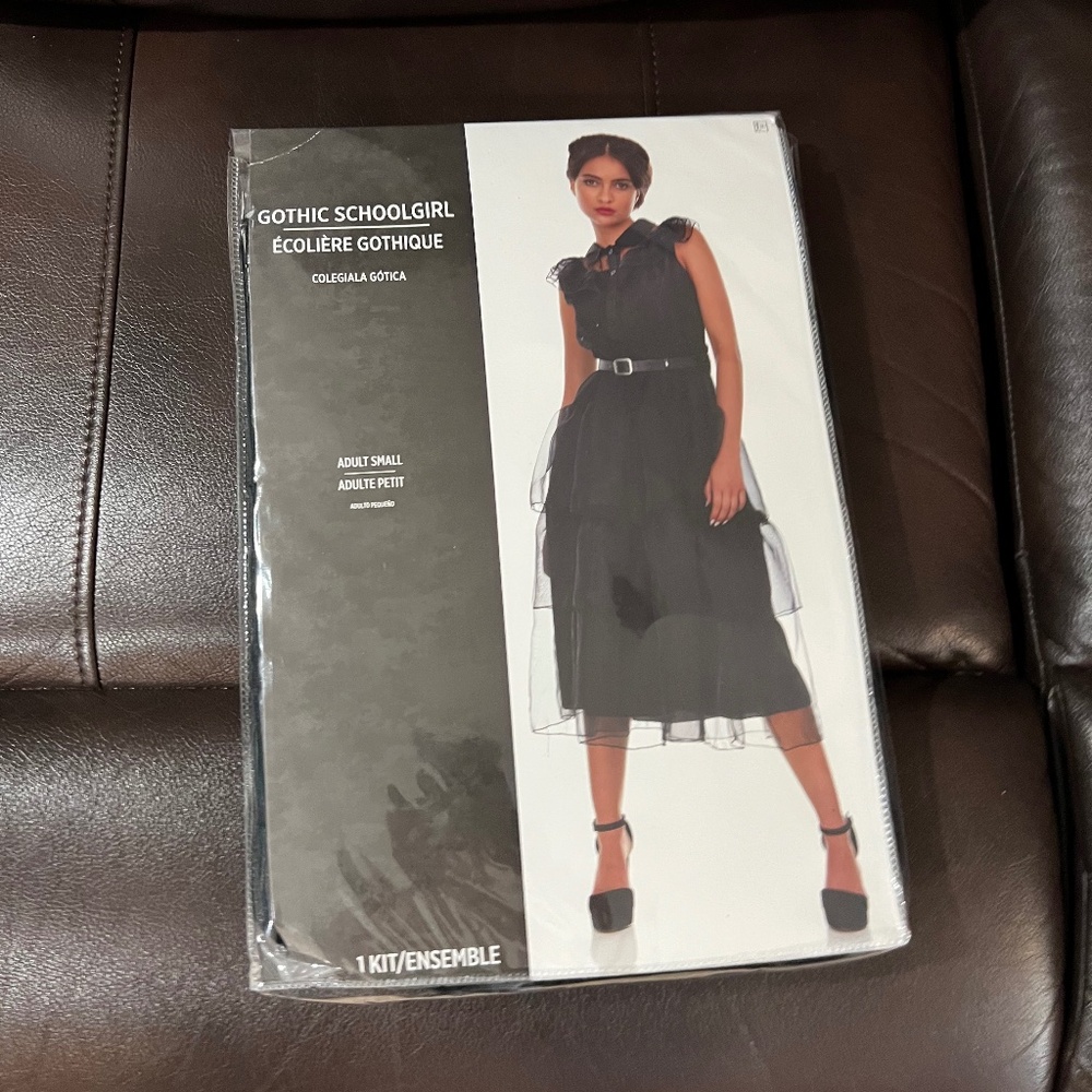 Wednesday Addams Gothic Schoolgirl Prom Dress - Gem